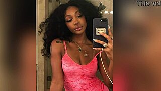 Ebony celebrity SZA inspires a sexy jerk off contest