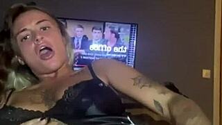 Teen Goth Whore Fucks Tight Anal Pussy