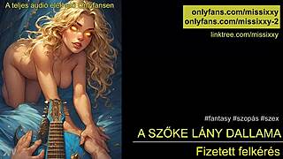 The virgin girl's melody in Hungarian audio fantasy