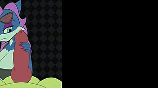 big tits banging in group furry action!