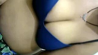 Telugu Aunty Priya Shows Off Big Boobs