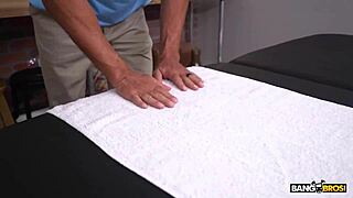 Rissa May's Stepmom's Massage Turns Into Intense Shower Fun