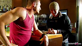 i spanish teen shannya tweeks get my ass and pussy fucked in public bar