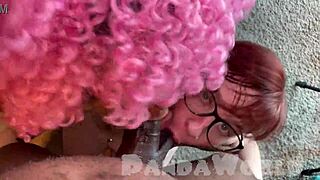 Mff threesome ebony slut shares sloppy bj and tiddy fuck with fat big tiddy pawg bbw slut