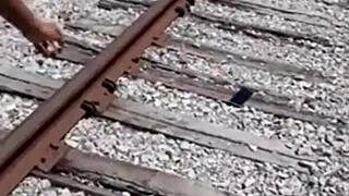 A fisherman discovers a runaway stripper and gives her a golden shower