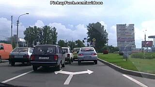 Intense Car Sex With Horny Young 18+ Girl In Public