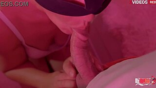 Amateur blowjob scene