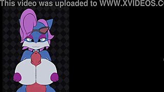 big tits banging in group furry action!