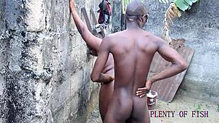 Hot Outdoor Chair Sex with Neighbor