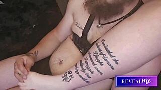 Sensual foot worship and lotion massage for curvy goddess.