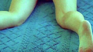 Check out this desi beauty using a glass dildo up close!