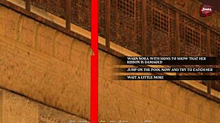 Lets Play Sandstorm Part 4 With Big Tits Brunette