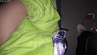 My stepmom sneaked into my bedroom for a lick