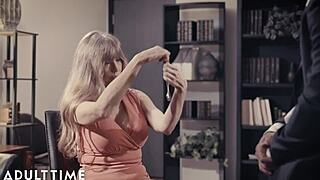 adult time hotshot boss plows mature milf secretary darla crane after hours in rough sex