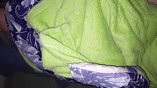 My stepmom sneaked into my bedroom for a lick