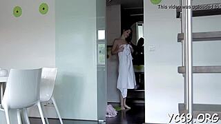 Is This Elegant Teen Getting Drilled Shitless?