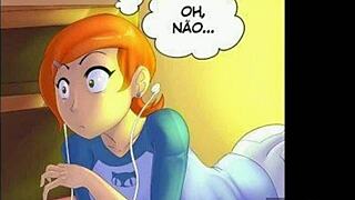 ben 10 fucks gwen hard in this hentai anime