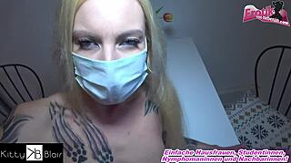 Corona Sex - Kein Abstand - Aber Mund Nasenschutz Maske