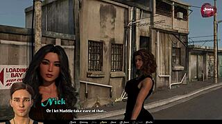 Lets Play Sandstorm Part 4 With Big Tits Brunette