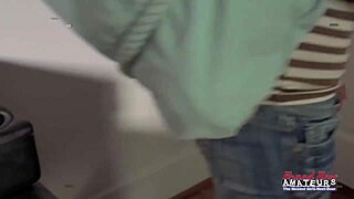 Livia boldly fingers pussy and sucks monster cock