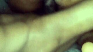 Fucking ebony amateur in missionary style