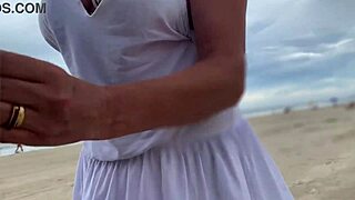 Busty Stranger Milf Makes Me Cum In Front Of Everyone With Her Monster Cock