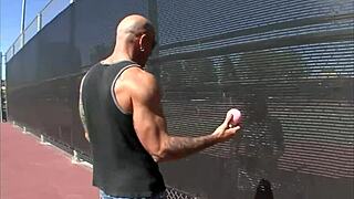 Mallory rides a big hard American cock in this passionate sex scene