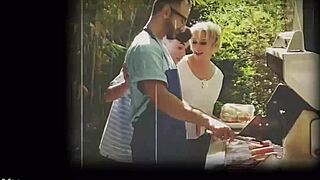 Foster's Hard Lesson: Blowjob, Big Tits, Doggy, Cowgirl, Threesome with Asian