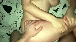 Pov stepdaughter lays in my bed, so I'll fuck her and cum in her mouth with dirty talk