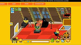 Fat busty argentinian jumps on me