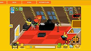 Fat busty argentinian jumps on me