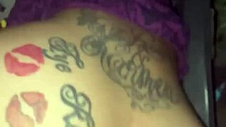 Lightskin ebony step-sister waits outside for boyfriend