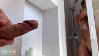 Caught Jerking While She Showers! Lick And Fuck Her Pussy!