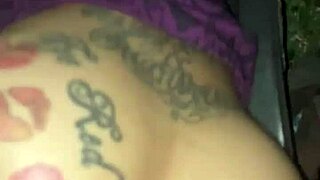 Lightskin ebony step-sister waits outside for boyfriend