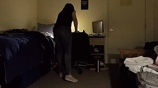 Whoa, caught this busty milf on hidden cam! Can you believe her curvy body?