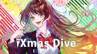 christmas dive featuring tsuina chan