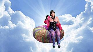 Granny Carmen Angel got me in missionary with intense thrusts