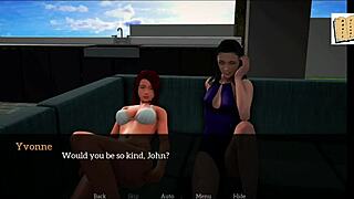 Discovering my new family in this intriguing 18+ game scenario with redhead teen