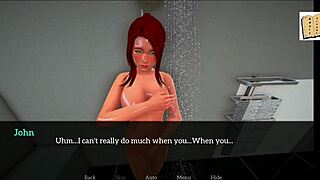 Discovering my new family in this intriguing 18+ game scenario with redhead teen