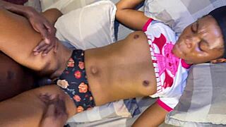 husband fucks step sister who enjoys his big dick