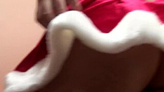 Shorthair Milf's Christmas Afternoon Fucking