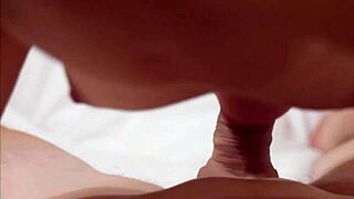 Teen Amateur Moans While Taking Cum in Mouth After Blowjob