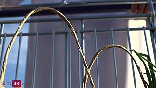 Oh Yes! Skinny Blonde Fucks Driver In Kitchen!