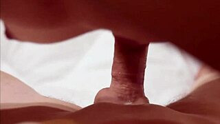 Teen Amateur Moans While Taking Cum in Mouth After Blowjob