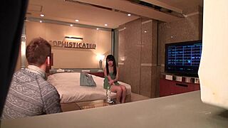 Secret footage reveals young 18+ Japanese idol with natural tits in a private bedroom scene.