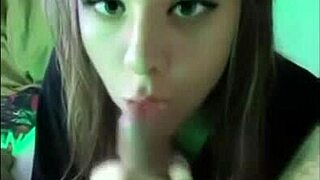 girl sucks small 18+ cock in public nature setting