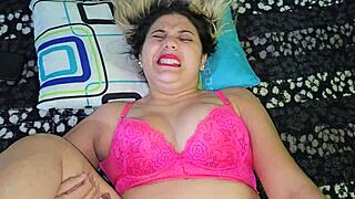 Beautiful White-Skinned Blonde Gets Fucked Hard Before Sleep