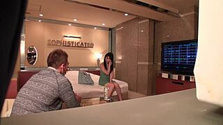 Secret footage reveals young 18+ Japanese idol with natural tits in a private bedroom scene.