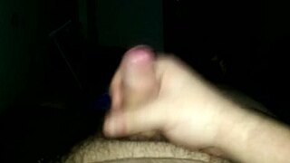 Man Strokes His Uncut Cock To Cum During Masturbation Session