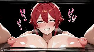 Aizawa Tomo jo trdo tolče njen učitelj